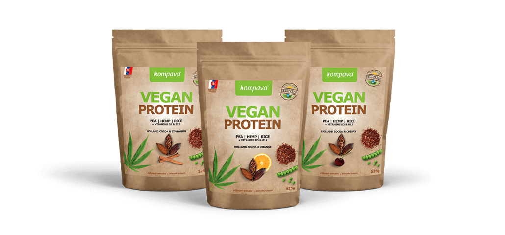 Vegan protein - Nutričné zloženie